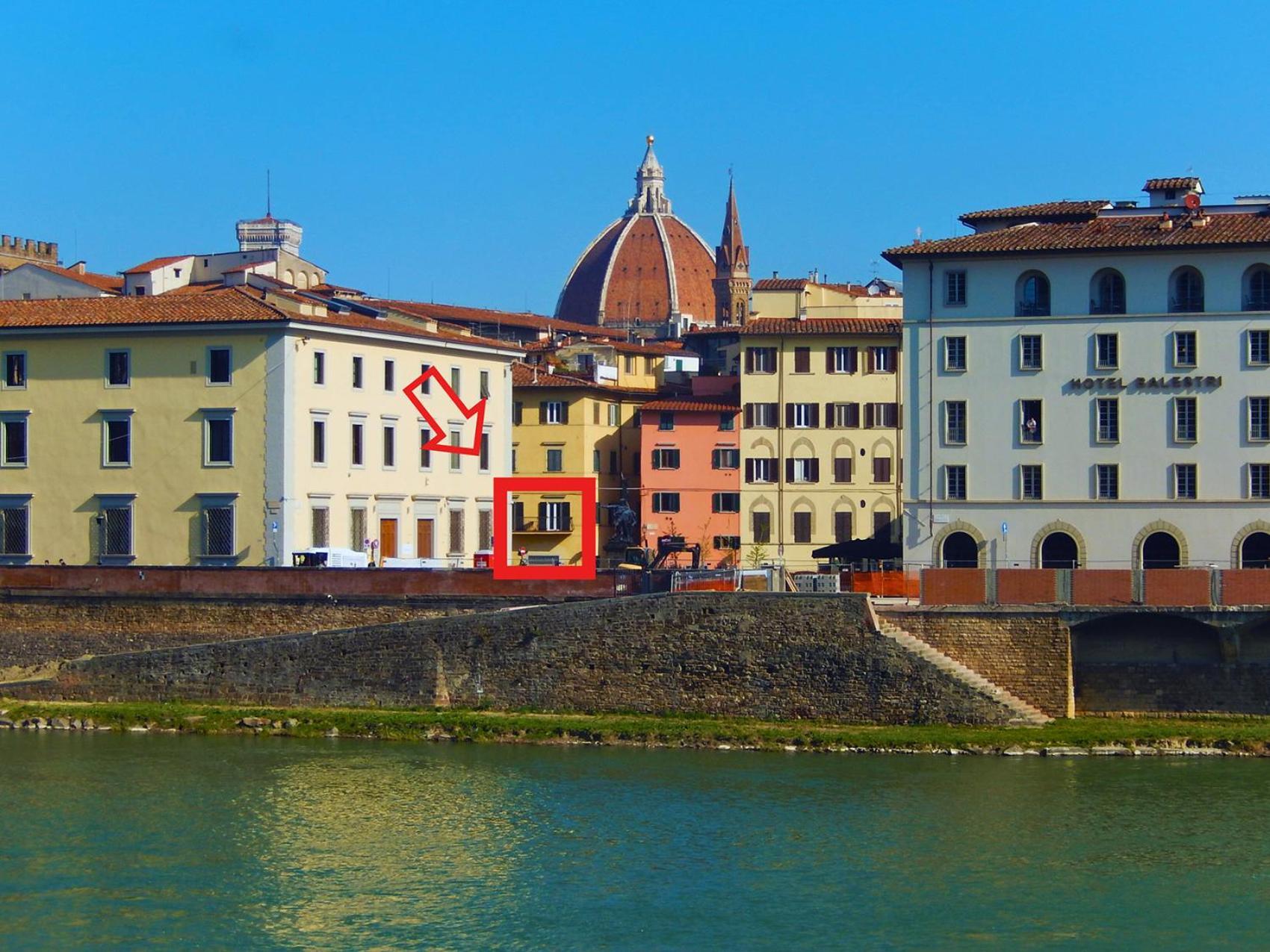 3 Master Bedrooms With Balcony On The River With Views フィレンツェ エクステリア 写真
